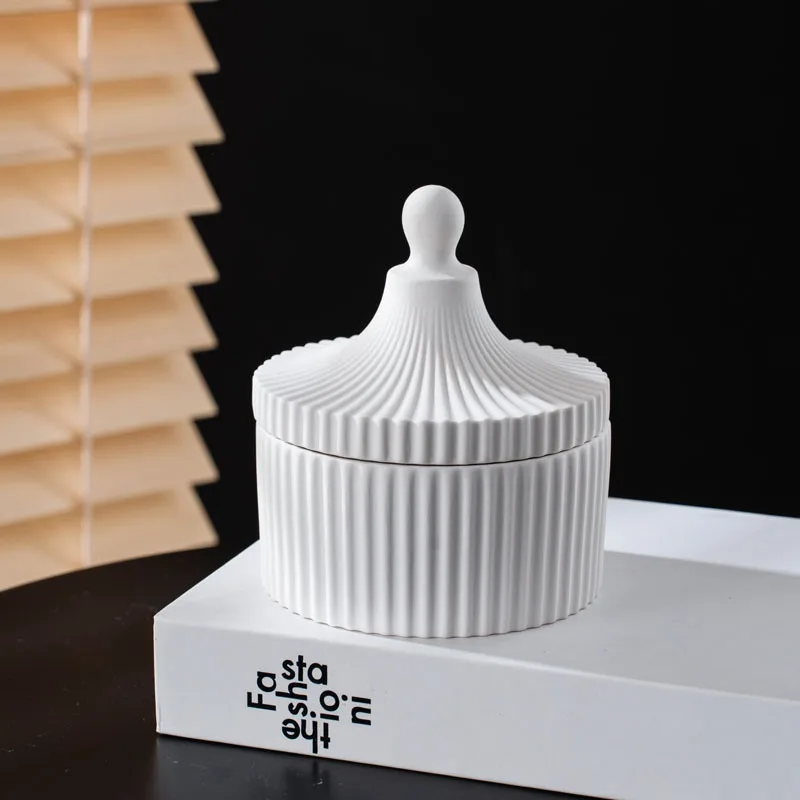 DIY Candle Cup Silicone Mold Plaster Aromatherapy Candle Mongolian Cup Resin Mould Cement Jewelry Storage Box Home Decoration Silicone Mold