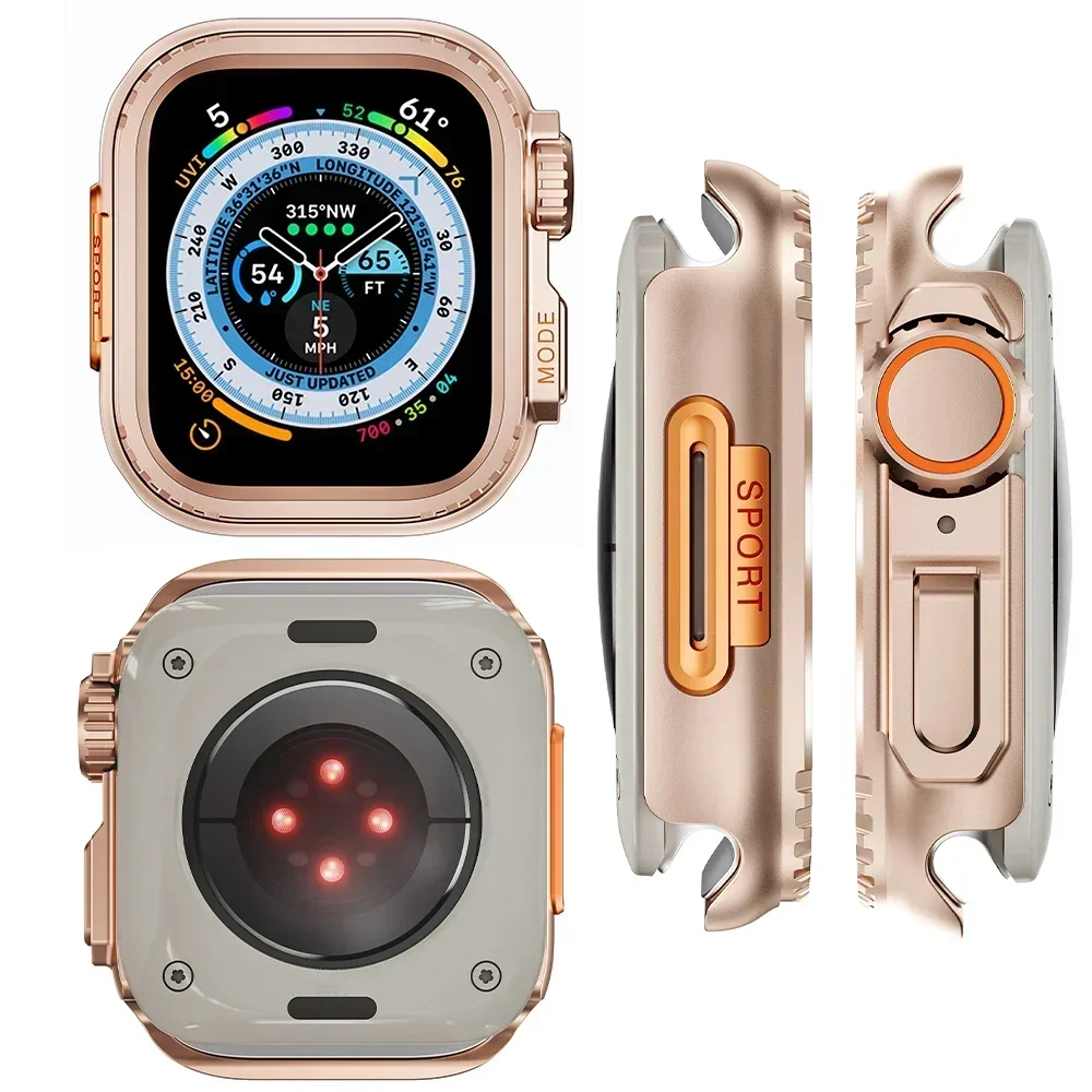Durable Aluminum Alloy Rugged Bumper Cover with Screen Protector