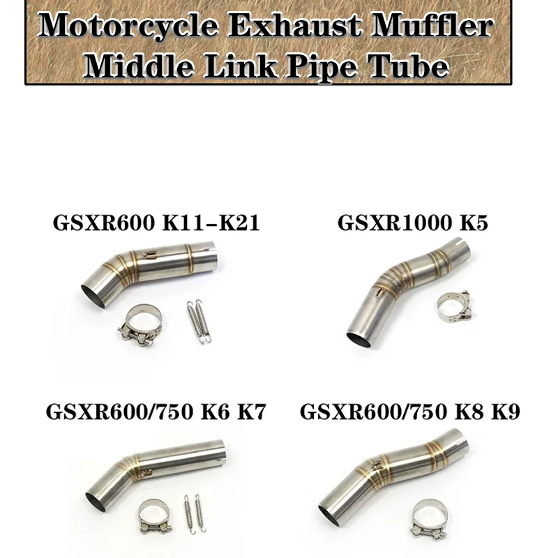 Suzuki Exhaust Pipe Slip-on Muffler for GSX-R 600 / 750