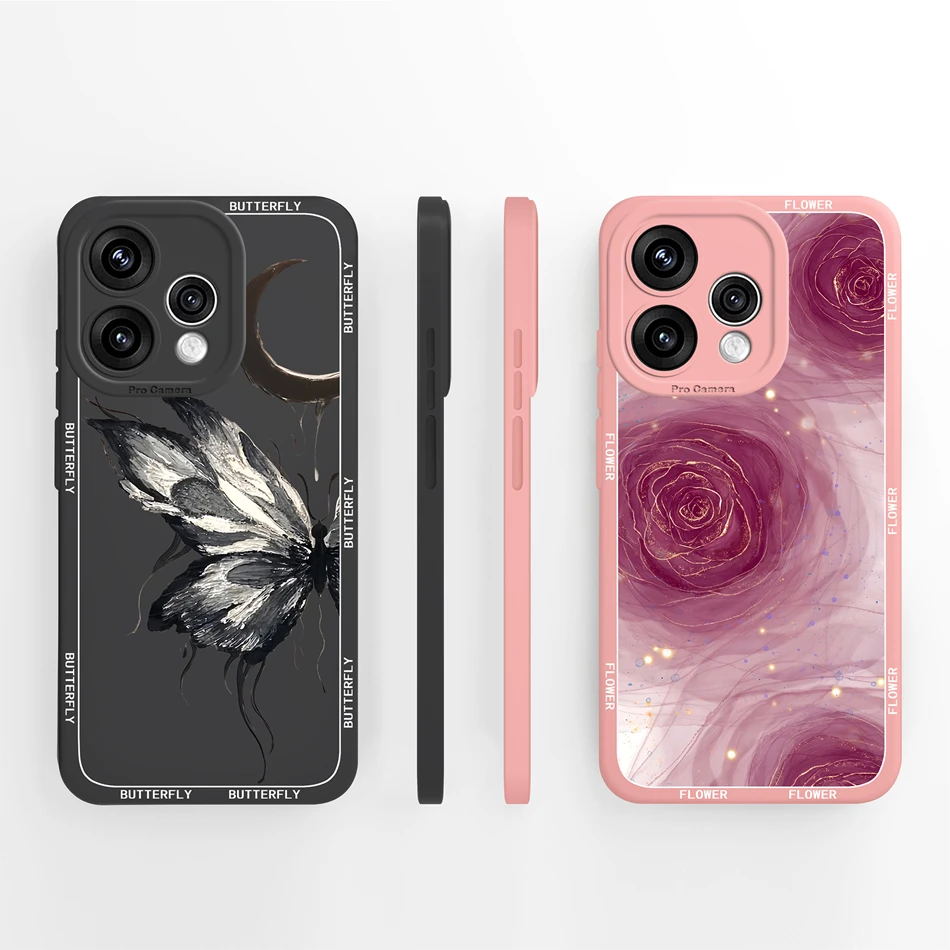 Lovely Cartoon Pattern Soft Silicone Phone Case
