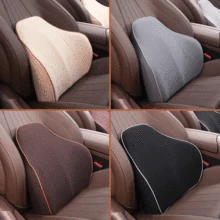 

Factory Wholesale DIY Cushion Slow Rebound Memory Foam Waist Back Office Chair Waist Pad Waist Pillow Car Pillow