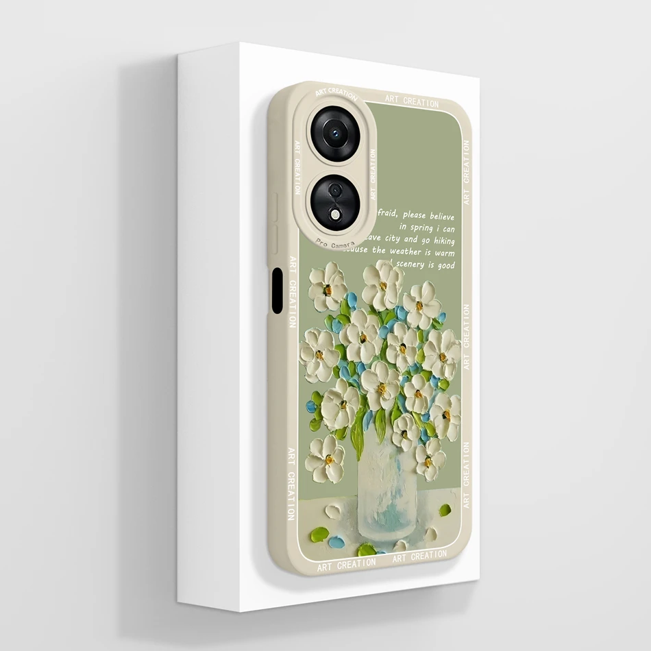 Creative Camera Protection Soft Liquid Silicone Phone Case - Durable Back Cover