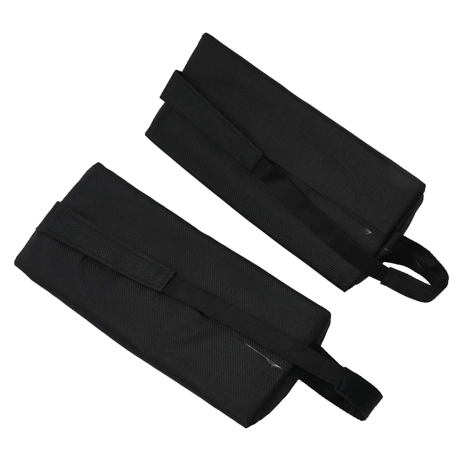 2pcs Black Head Cushion Folding Recliner Chair Pillow Adjustable Beach Outdoor Garden Sun Lounger Headrest Black 35x15x6cm