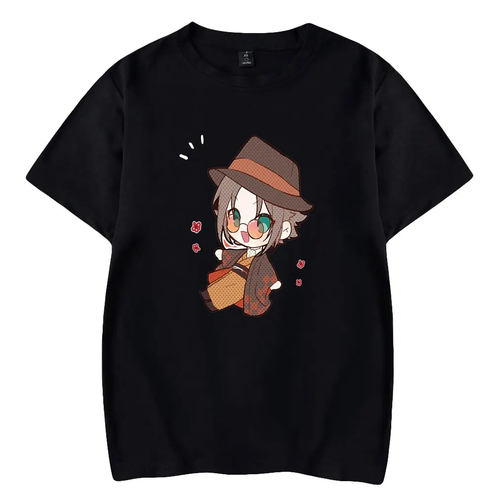 

2022 New Arrival Mysta Rias merch Summer Harajuku Mens T-shirts Short Sleeves Mens Street Wear Clothing