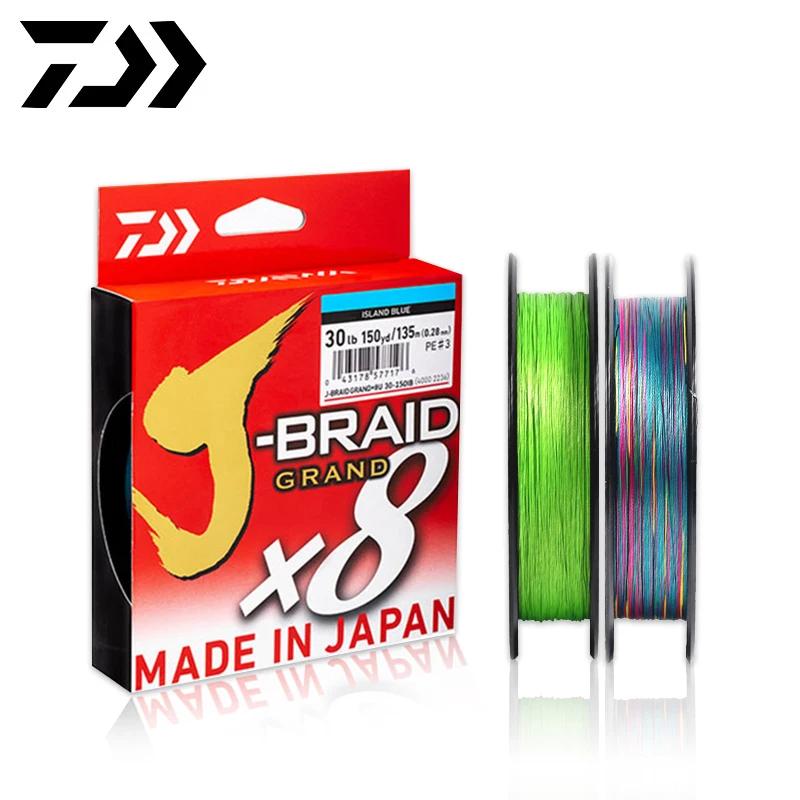 DAIWA JBRAID Fishing Line 8 Strands Braided Fishing Lines Original
