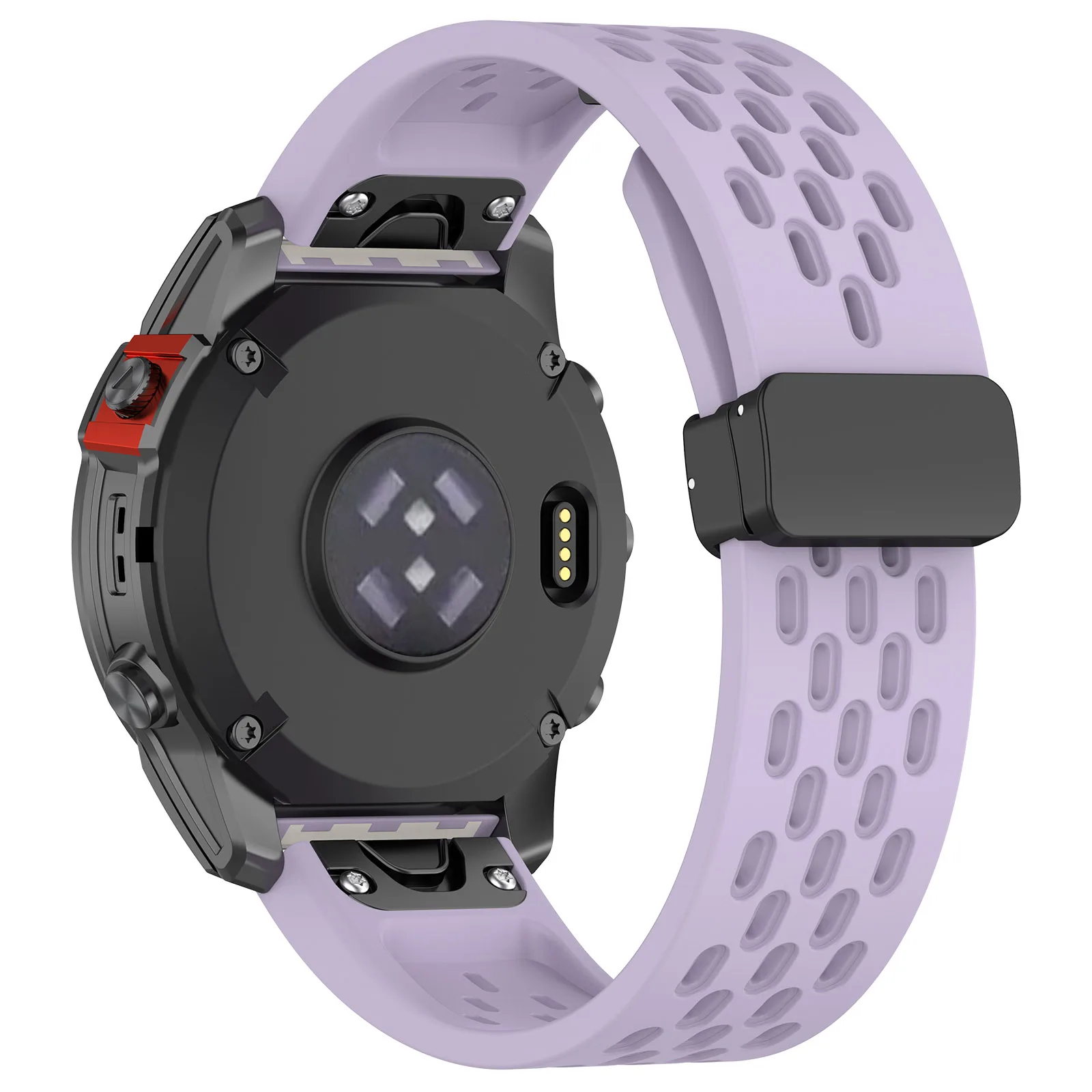Versatile Silicone QuickFit Watch Strap - Multiple Sizes Available