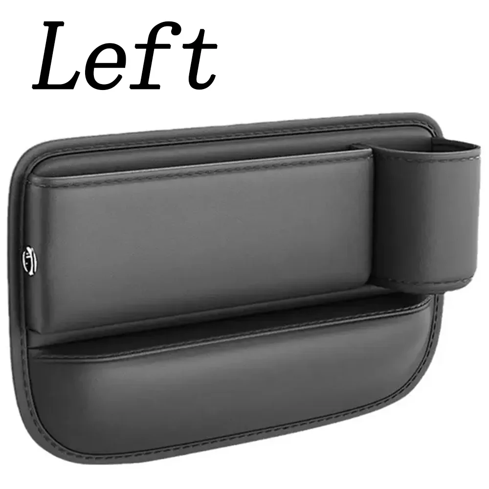 1PCS Lagerung Box Multifunktions Auto Sitz Lücke Füllstoff Auslaufsicher Lagerung Tasche Tasse Halter PU Leder Sitz Slot veranstalter Box ﻿ – Detail 12