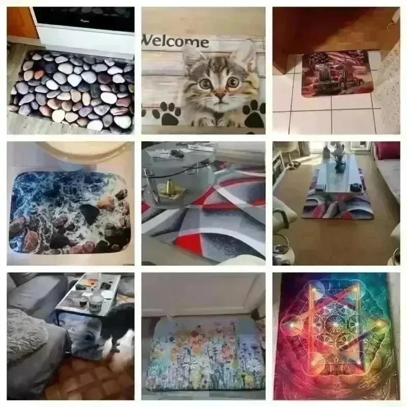 Green Mori Abstract Living Room Carpet Bedroom Study Full Floor Mat Home Decor Modern High Touch Office Carpet Home Decoration