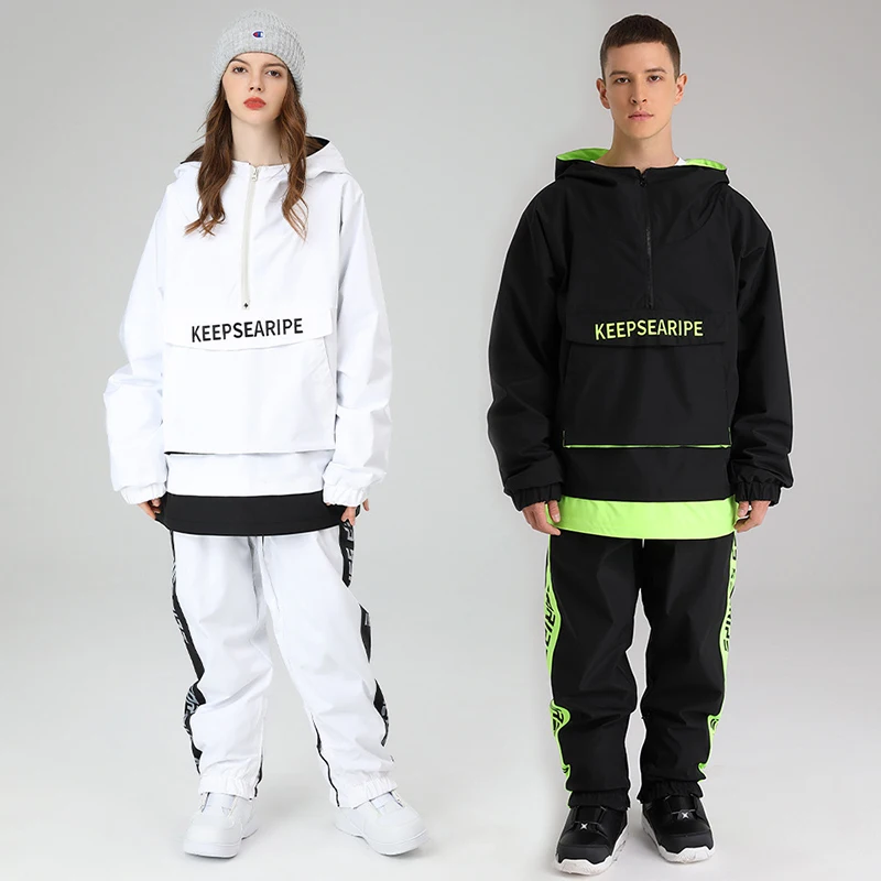 

2022 Sport Men Woman Snowboarding Jacket Pants Sets Warm Up Mountain Female Snowsuits Outdoor Man Skiing Tracksuits Clothes