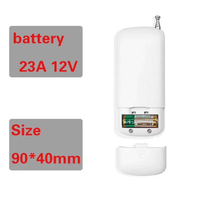 RF 433MHz Clone Remote Control 4 Buttons Transmitter 500m Copy Fixed Code Learning Code for Garage Door DoorHan Nice Came 4