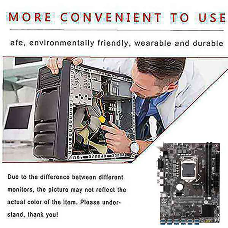 best motherboard  B250C BTC Mining Motherboard 12 USB3.0 To PCIE+G3900 CPU+Switch Cable+SATA Line LGA1151 DDR4 RAM SATA3.0+MSATA ETH Miner pc motherboard cheap