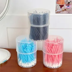 100Pcs/set Double Head Cotton Swab Women Makeup Lipstik Cotton Buds Tip Sticks Nose Ear Cleaning Tools