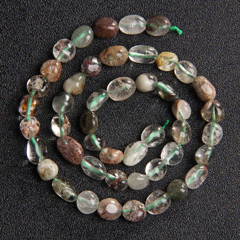 6-8MM Natural Stone Beads Amethysts Fluorite Citrine Irregular Shape Loose Bead For Women Jewelry Making Bracelet DIY Accessory