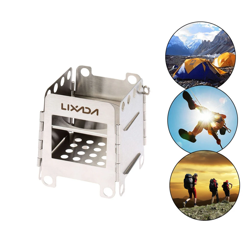 Titanium Folding Camping Stove 4