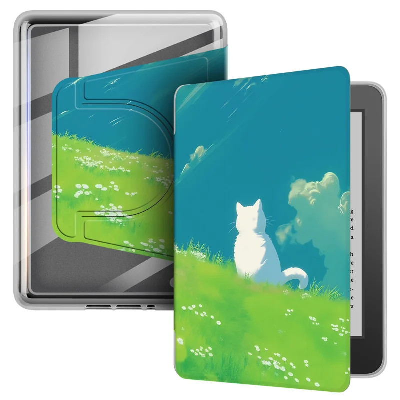 Magnetic Detachable Protective Ebook Cover Pouch