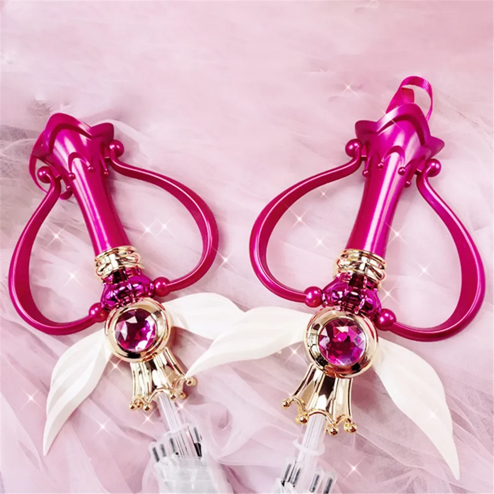 Ombrello Luminoso Sailormoon Trasparente Sailor Moon Magic Stick Ombrello Rain Gear Paraguas For Women Girls Kids Gift