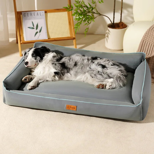 Dog Bed Four Season Universal Large Space Removable Waterproof Pet Nest Non Slip Pet Sleeping Beds Supplies Dog Accessories 2
