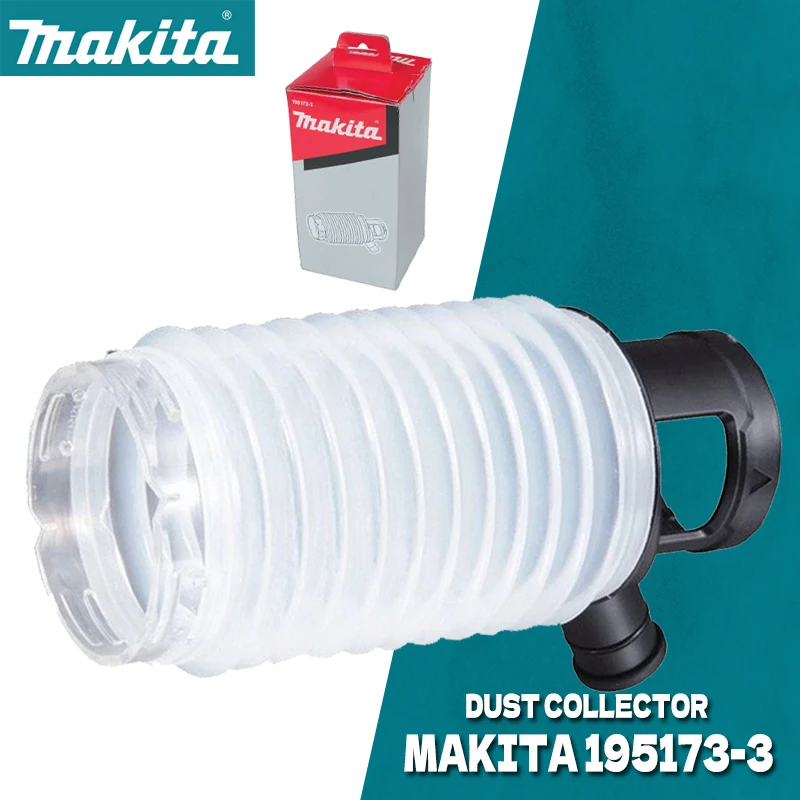 Makita 195173-3 Set Collettore Di Polveri Per Trapano A Percussione A Tazza Per Estrazione Polvere Per Hr2300 Hr2600 R2601 Hr2610 Hr2611F Hr2631 Hr264
