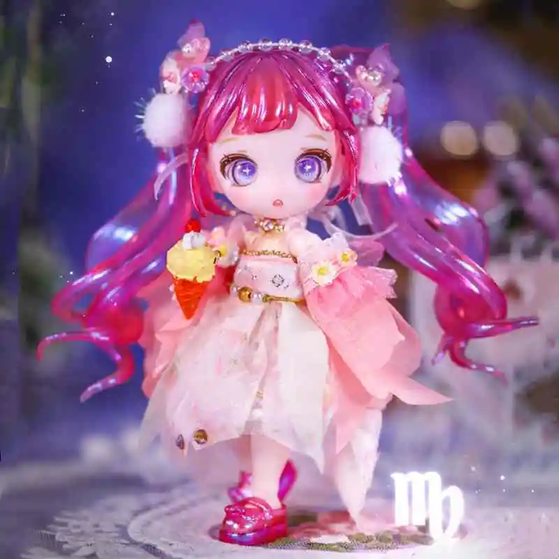 

New Maytree Twelve Constellations Series Bjd Doll Blind Box Mystery Toys Movable Joint Toy Action Figu Guess Bag Child Gift