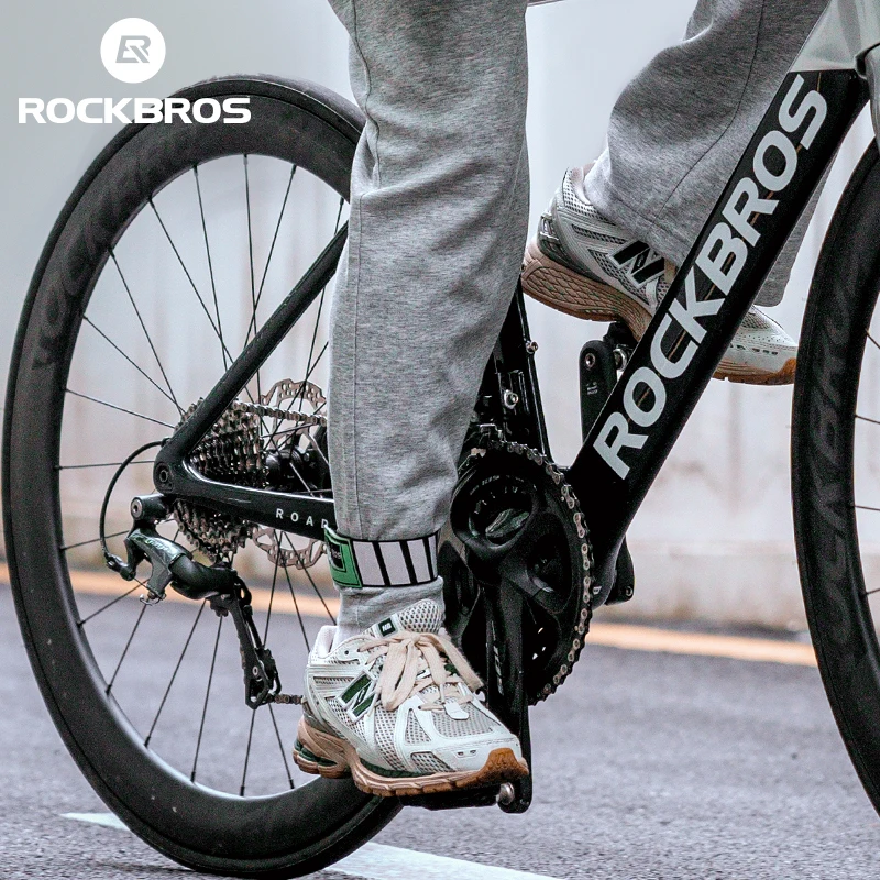 ROCKBROS-Sangle de jambe de vélo portable, bande élastique de rinçage, bande de sécurité au poignet, bandage de coulée, accessoires de vélo de cyclisme