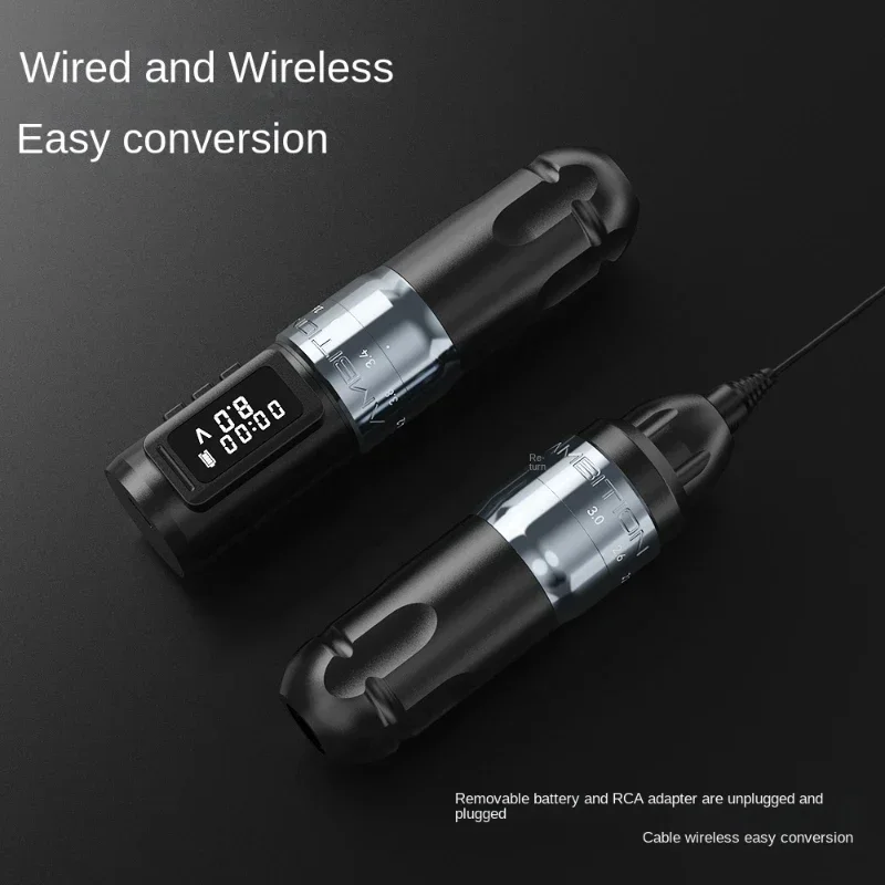 

Six Stroke Adjustable Tattoo Pen Battery Pen High Power Wireless Tattoo Machine Rechargeable Tattoo Machine Equipment
