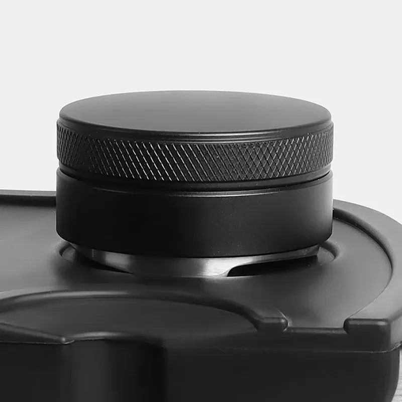 Coffee Distributor Espresso Distribution Tool, Leveler 3 Angled Slopes, Adjustable Palm Tamper Fits 51mm, 53mm, 58mm Portafilter