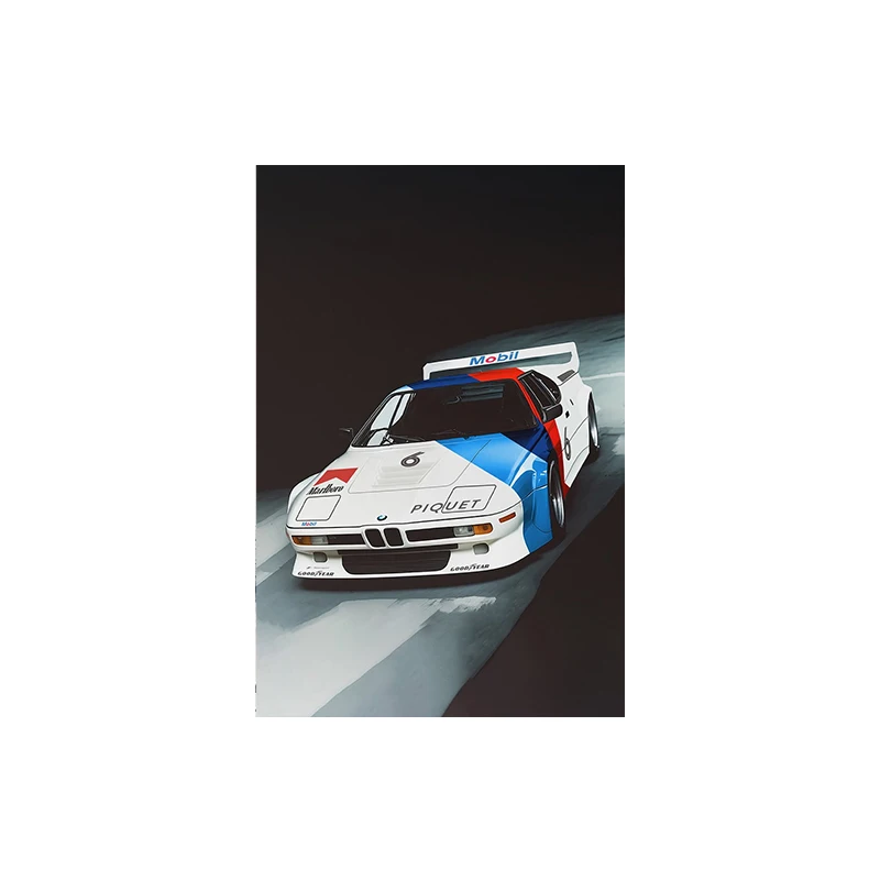 Retro Sports Car 911 Graffiti Canvas Painting Classic F40 Watercolor Poster Fashion Luxury Racing Wall Art Game Room Home Decor image 16