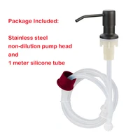 เครื่องจ่ายสบู่อ่างล้างจานในตัวเครื่องจ่ายสบู่อ่างล้างจานในตัวชุดหลอดขยายติดตั้งง่ายขวดสบู่ 4