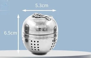 304 stainless steel thermos cup teapot teacup filter mesh tea leaking tea filter bubble ball water separator