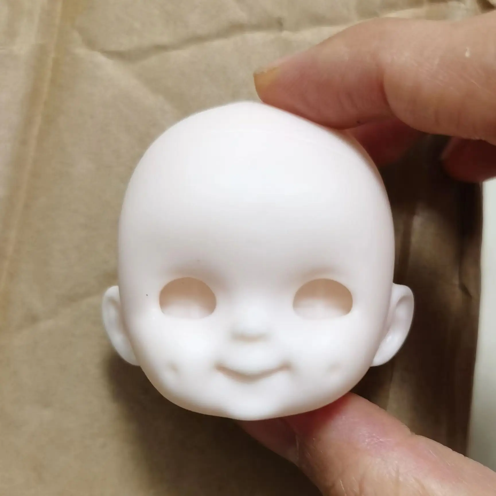 Neue 1/8 1/12 OB11 Puppe mit nacktem Körper ohne Gesicht, Übungspuppen für Make-up, DIY-Zubehör, Spielzeuggeschenke – Detail 7