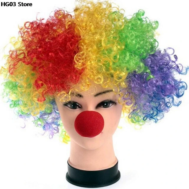 3 pz rosso Clown naso clacson cigolio Clown naso con corda elastica per  adulti accessori Costume Cosplay di Halloween - AliExpress