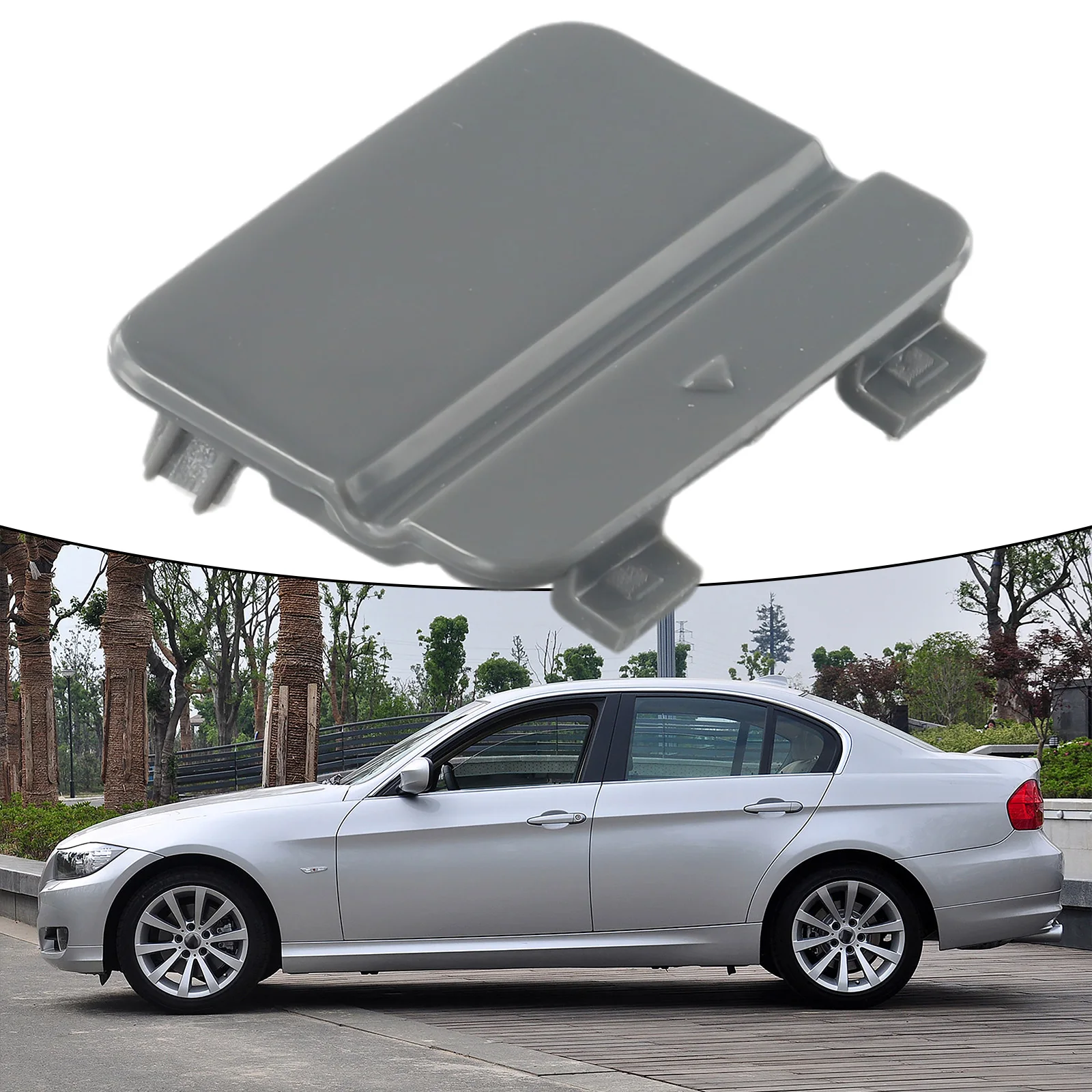 

Новинка практичная крышка с крючком ABS 51127202673 для BMW E90 328i 335i 09-11 сменный буксировочный кронштейн крышка