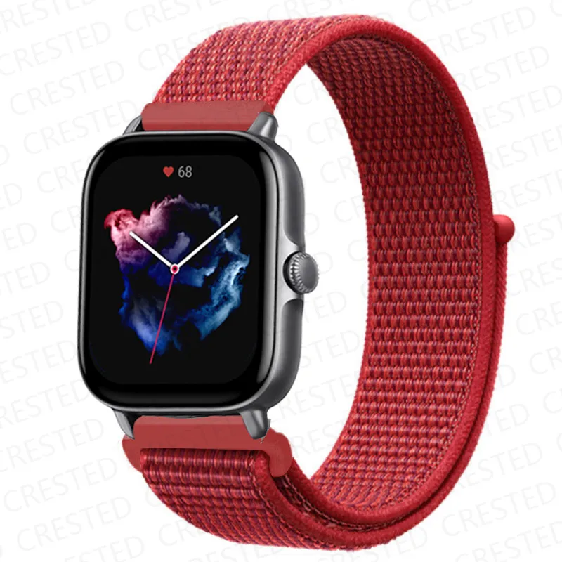 Nylon Sport Watch Band Bracelet - 20mm/22mm Adjustable Strap