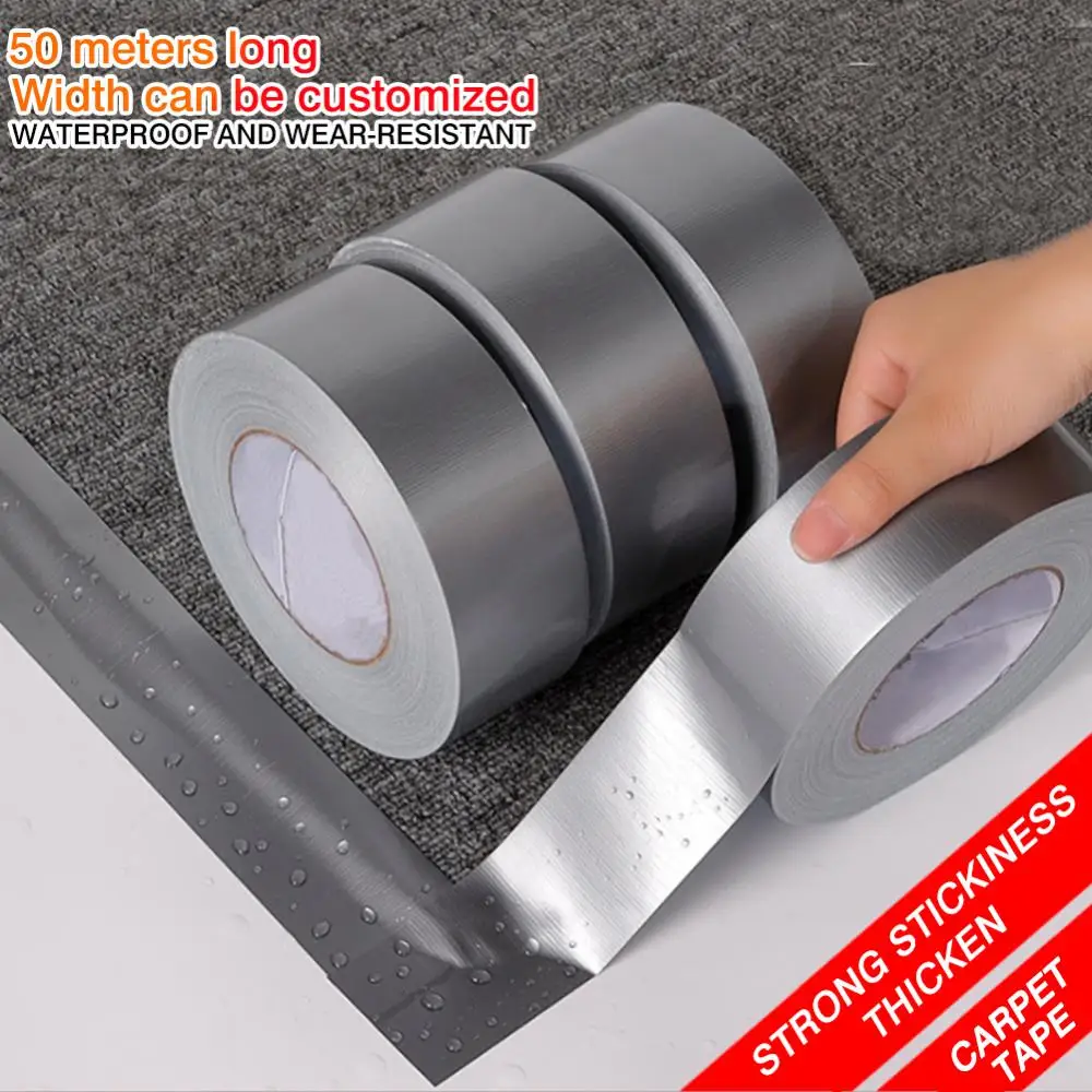 Super Sticky Tuch Klebeband Silber Grau Wasserdichte Reparatur Band  Haushalt DIY Selbst-adhesive Starke Befestigung Dichtung Band Home decor