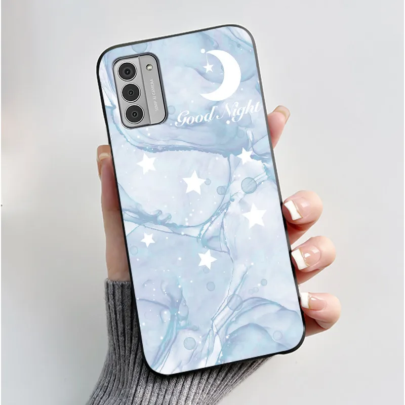 Silicone Soft Black Aesthetic Cute Cat Astronaut Phone Case Bumper Shell