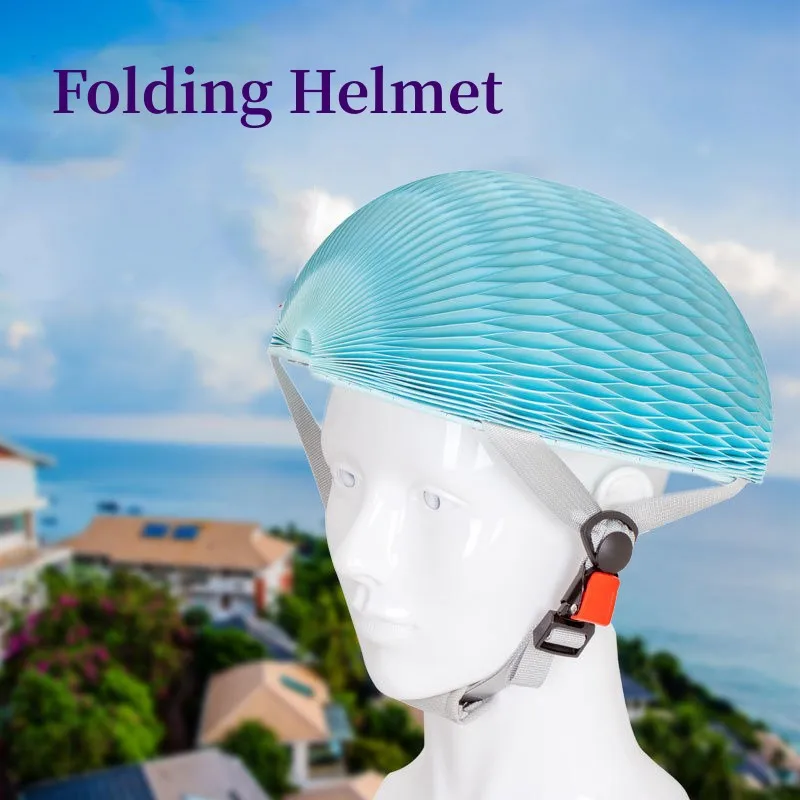 Foldable Helmet Cycle Hard Hat Bike Safety Helmet Suitable for Disaster Prevention