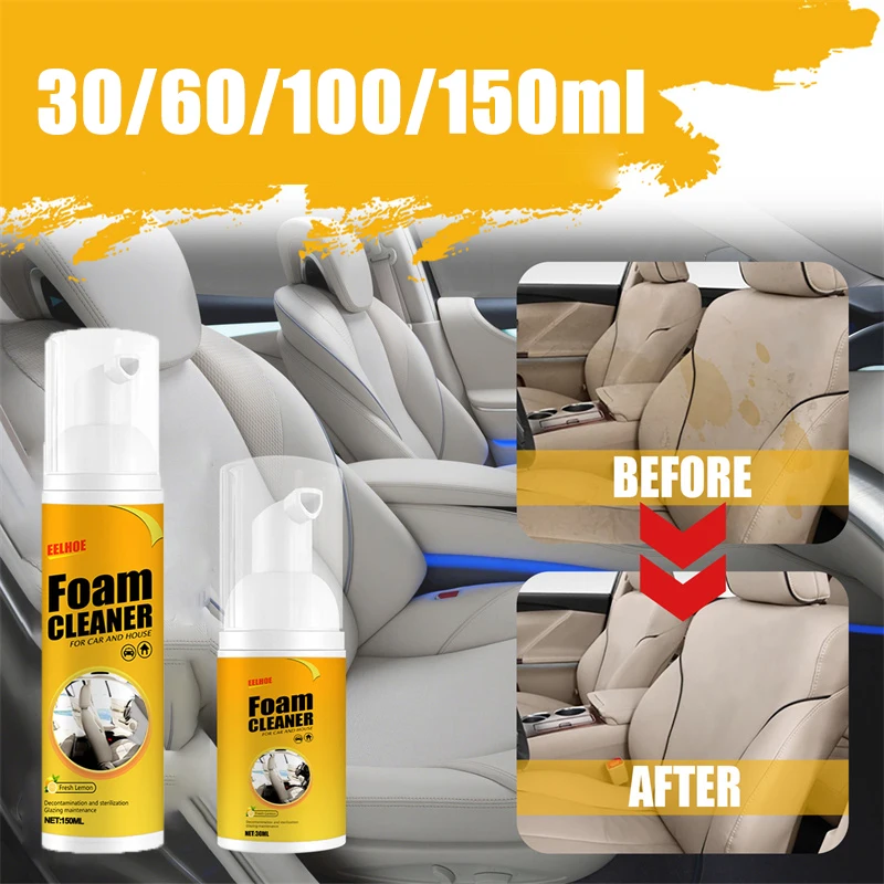 Car Multifunctional Foam Cleaner Auto Interior Headliner Seat Powerful