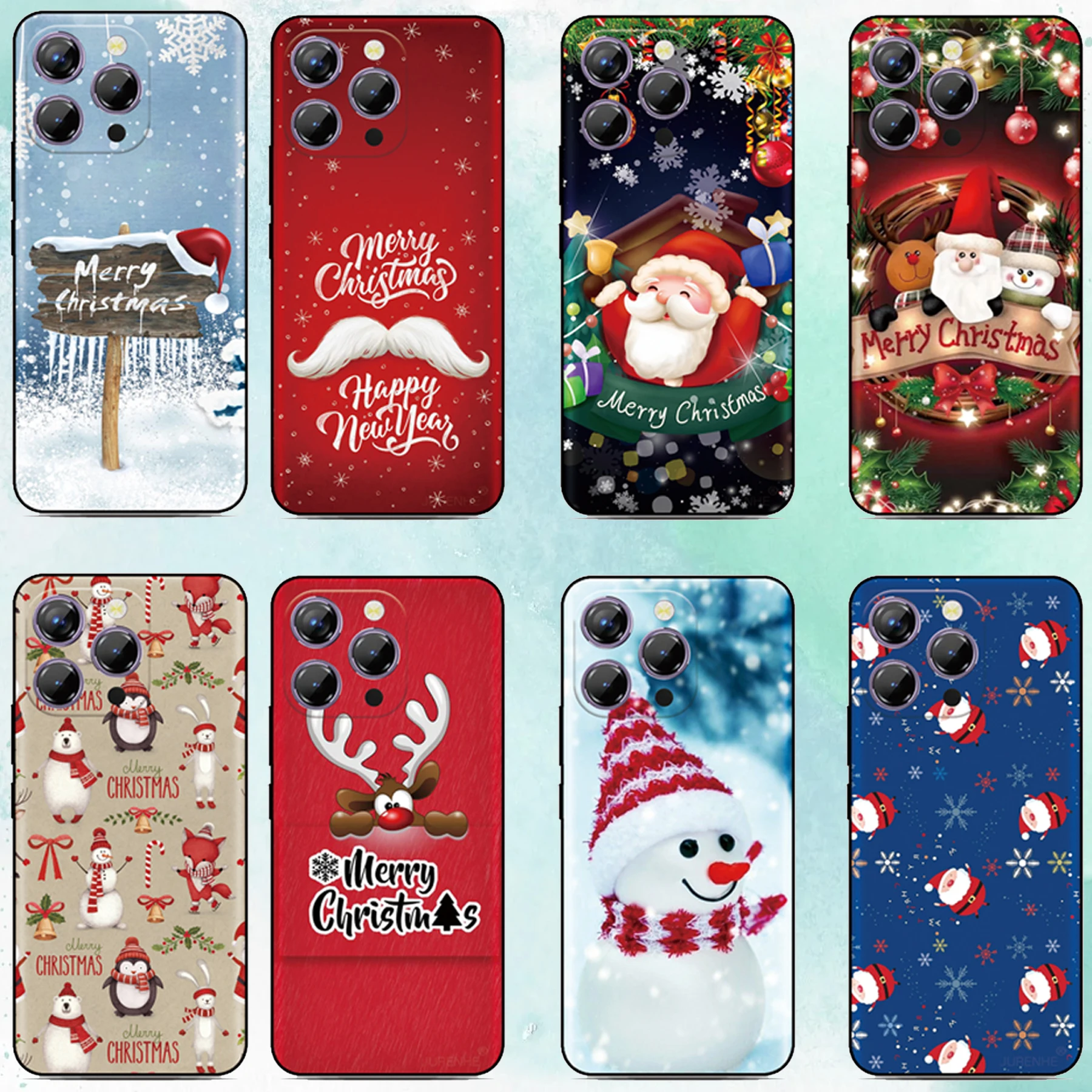 Festive Merry Christmas Phone Case Cover