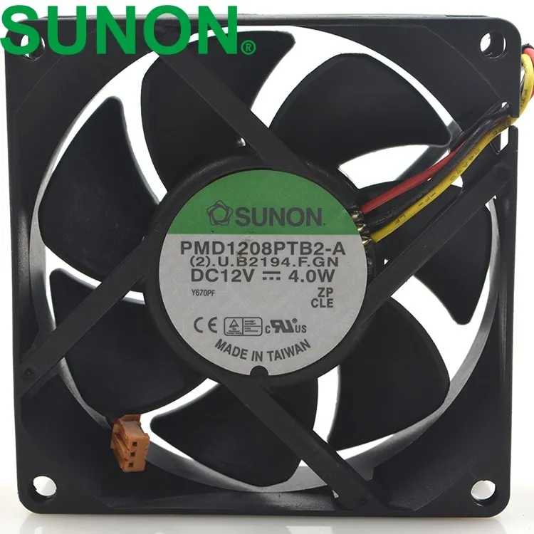 

Осевой вентилятор для компьютера SUNON, 8025 дюйма, 80*80*25 мм, 80 мм, 12 В постоянного тока, 4,0 Вт, 3 провода, 1 шт.