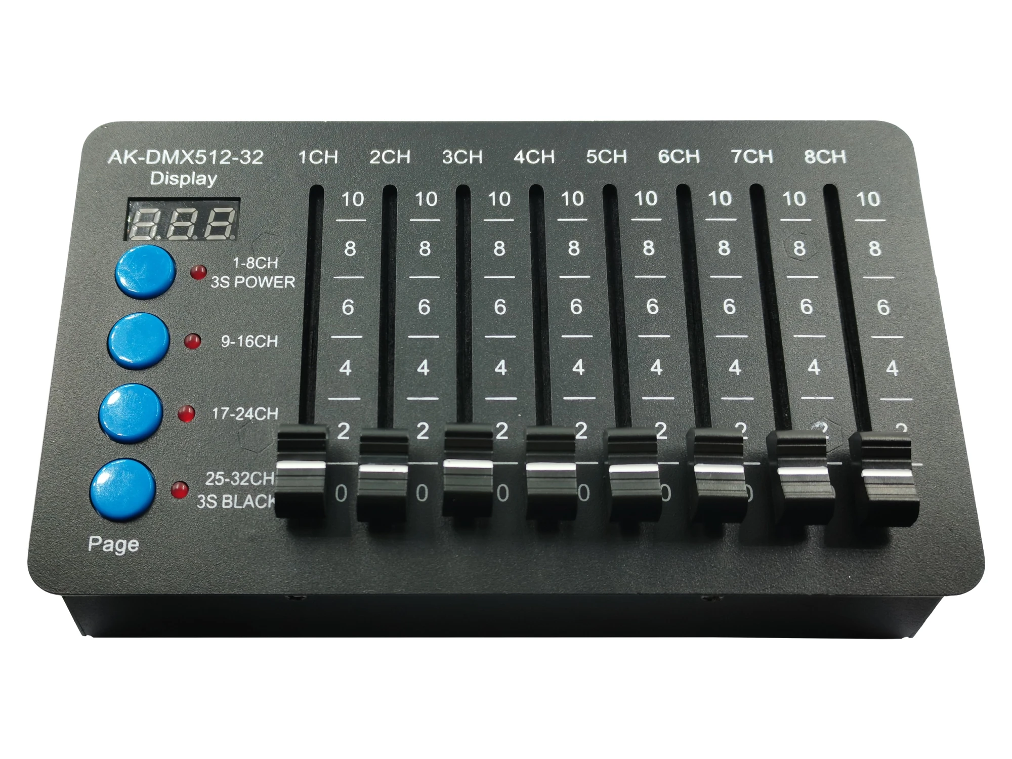 미니 32CH Dmx512 컨트롤러 LED 파 라이트, DJ 라이트, DMX512 콘솔, 이동 헤드 스테이지 디스코 조명 효과 콘솔