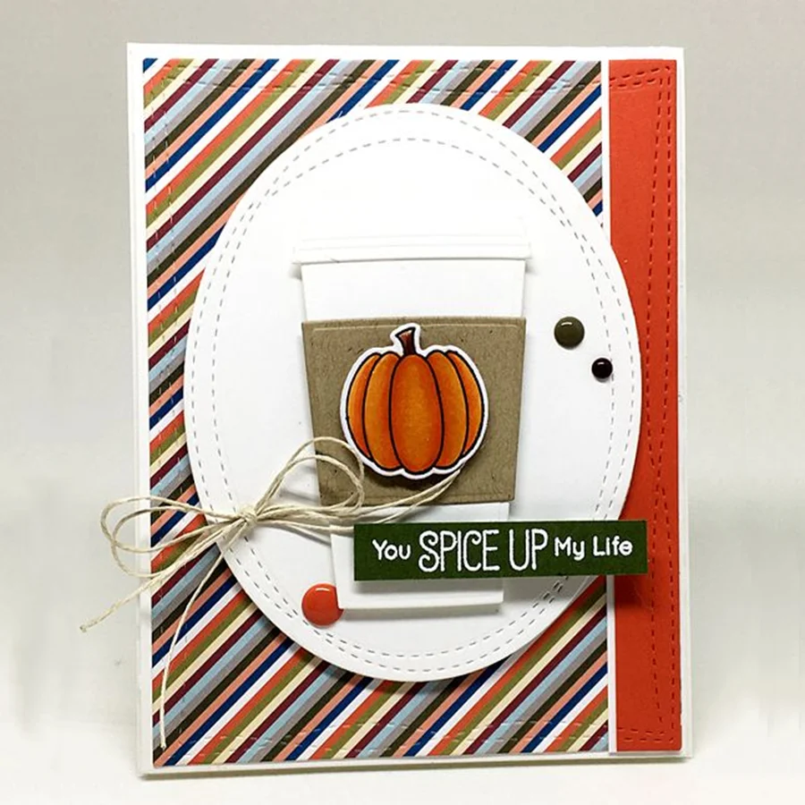 2023 AliliArts 금속 절단 다이 Wonky 스티치 타원형 diy 스크랩북 사진 앨범 장식 엠보싱 PaperCard Crafts Die