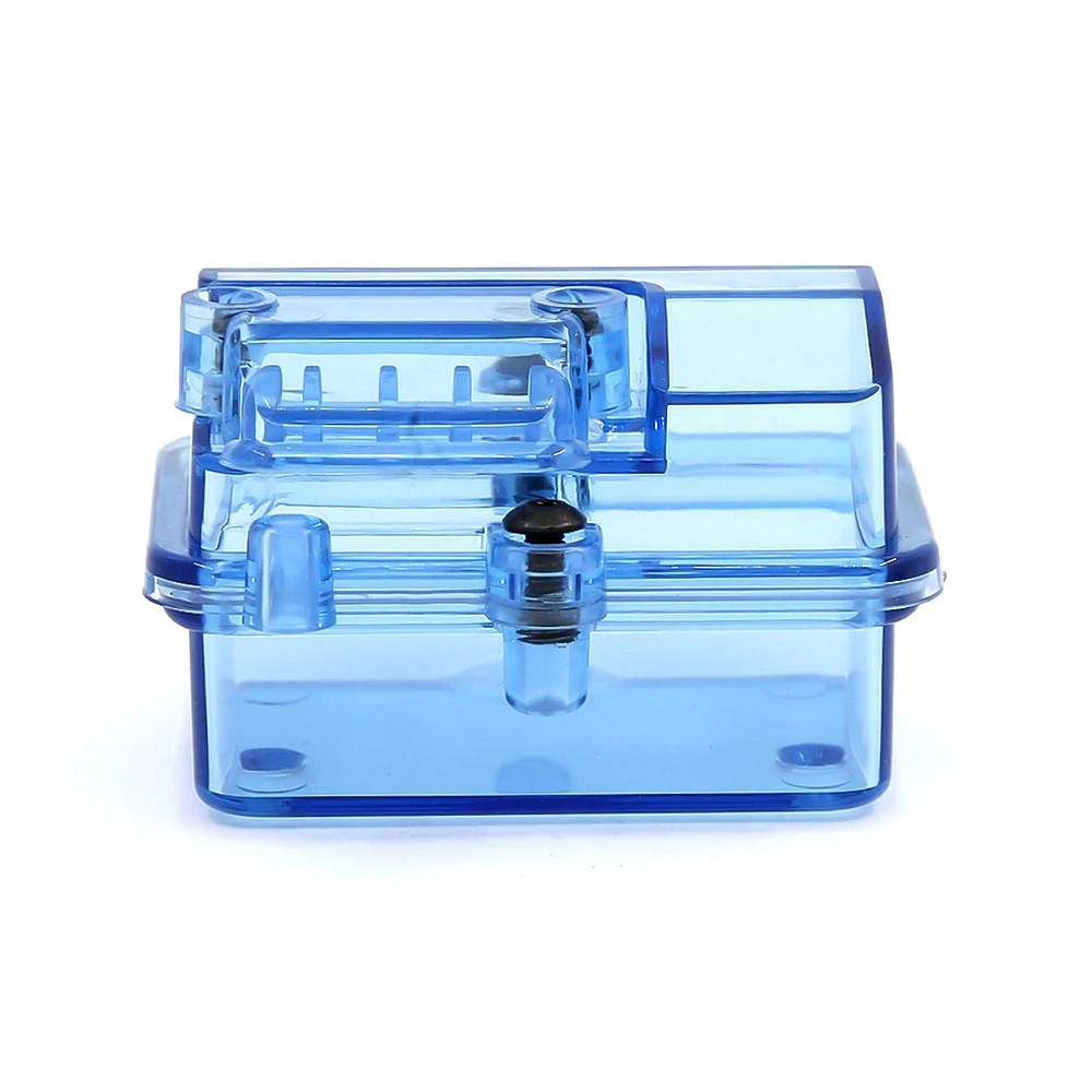 

Blue Plastic Waterproof Receiver Receiving Box for Huanqi 727 / Slash RC Car Upgrade Parts