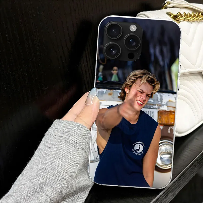 Outer Banks JJ Maybank Black Silicone Phone Case - Soft Protective Cover