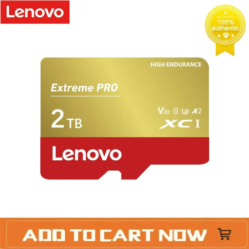Scheda Di Memoria Sd Lenovo Originale Da 2Tb Scheda Flash Sd/Tf Da 128Gb Mini Scheda Sd Scheda Di Memoria Flash Da 256Gb Con Adattatore Sd Gratuito Pa