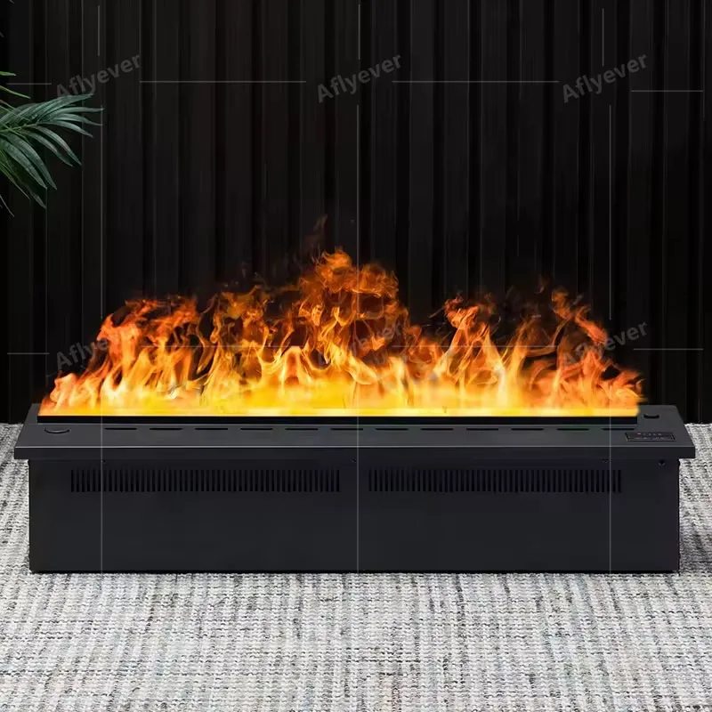 Intelligent water replenishment multi-color atomization fireplace designer luxury home decoration 3D atomization fireplace electric fireplace