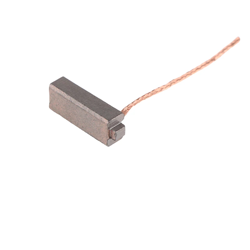 10Pcs Elektrische Generator Kohlebürsten Lichtmaschine Power Tool Generische Auto Regler Niedrigen Kupfer (5*7*19mm) – Detail 5