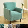 Jacquard Club Bath Tub Armchairs Chair Cover Single Sofa Covers Stretch Couch Slipcovers for Living Room Furniture Protector 1