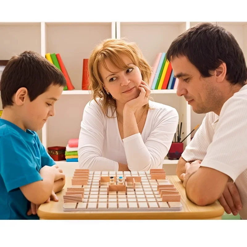 Interactive Two-Person Strategy & Logic Board Game