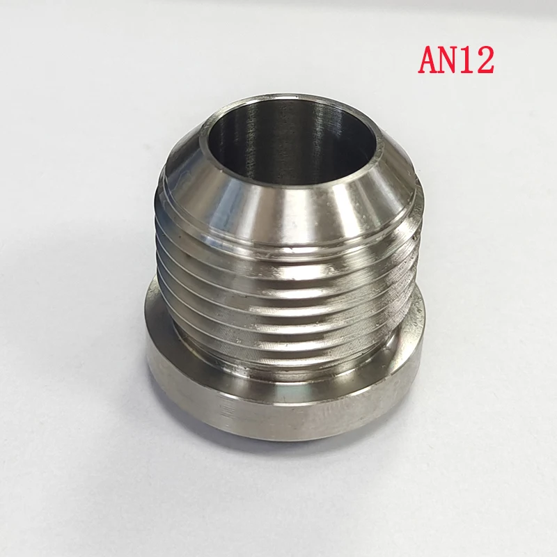 Weld fittings 3 4 6 8 10 12 16 20 AN stainless steel male Weld On Bung Fittings for fuel oil hose
