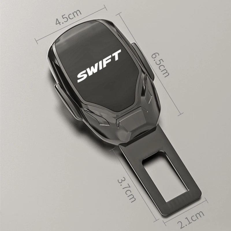 1pcs Car Seat Belt Extension Plug Metal Seat Belt Clip Adjustable Extender for Suzuki SWIFT Accessories